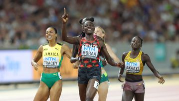 A semifinal like no other! Mary Moraa cruises to women's 800m final in thrilling showdown