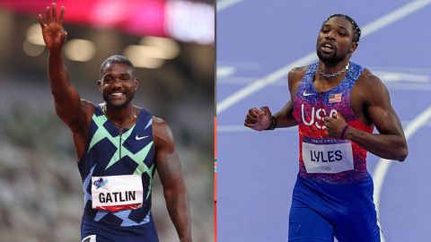 Justin Gatlin backs Noah Lyles on the major condition to be met to consider joining Michael Johnson's Grand Slam Track league