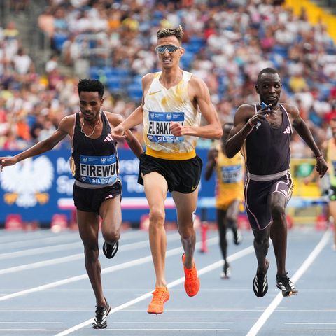 Amos Serem and Soufiane El Bakkali only separated by photo finish in Silesia steeplechase