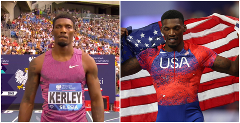 USA’s Fred Kerley sets new 100m record in style at Silesia Diamond League