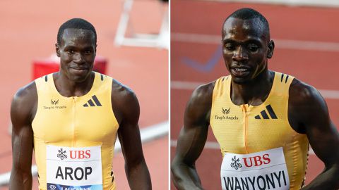 Marco Arop ends Emmanuel Wanyonyi's winning streak with men's 800m victory in Silesia