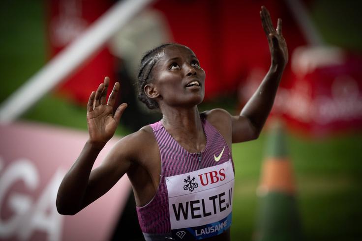 Ethiopian duo beat Britain's Olympic bronze medalist Georgia Bell in epic women's 1500m race in Silesia