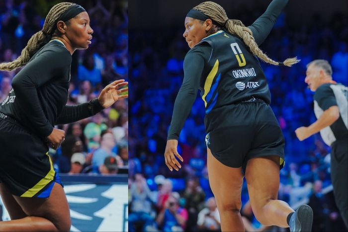On a 7-day contract, D'Tigress star Amy Okonkwo shines with the Dallas Wings.
