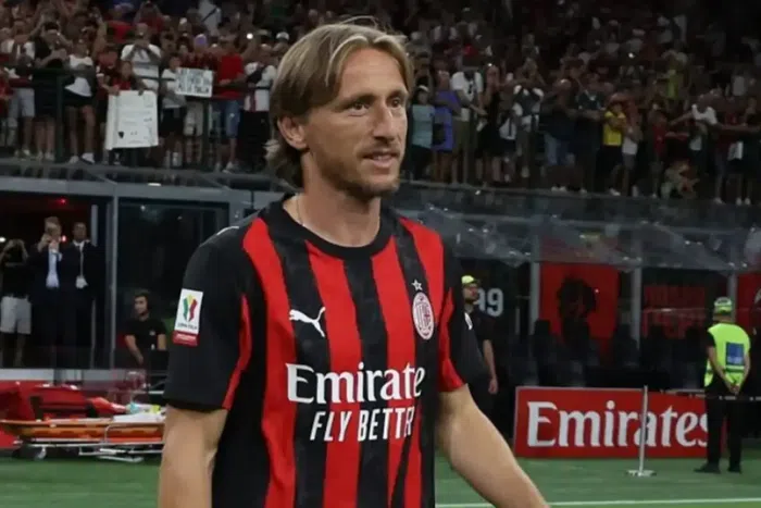 Luka Modric's AC Milan debut breaks All-Time Serie A record