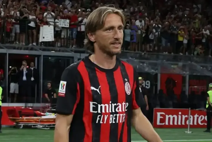 Luka Modric's AC Milan debut breaks All-Time Serie A record