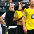 Ten-man Dortmund crash without Haaland on Rose's Gladbach return