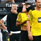 Ten-man Dortmund crash without Haaland on Rose's Gladbach return