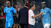Osimhen apologises to Rudi Garcia for substitution row