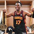 The 23-year-old Onyeka Okongwu who grew up in Chino Hills' vibrant Filipino culture, is reportedly thinking of naturalizing in order to represent the Philippines set to dump Nigeria - Imago/Atlanta Hawks