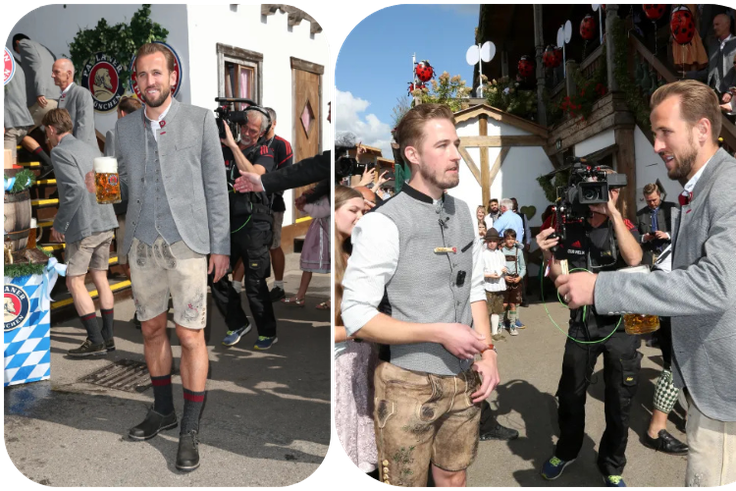 Harry Kane meets his doppelganger