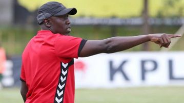 Kakamega Homeboyz coach Patrick Odhiambo lambastes referee after Gor Mahia draw