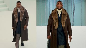 Anthony Joshua: Nigerian-born star models BOSS Winter collection