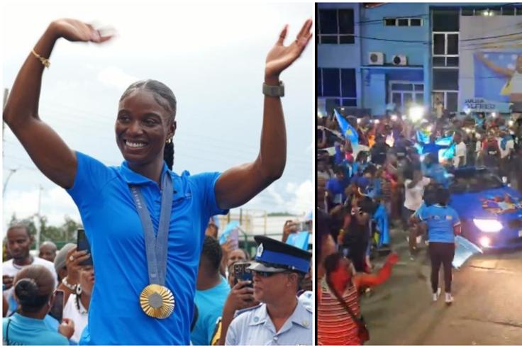 Julien Alfred honoured in Saint Lucia after Paris 2024 Olympics heroics.