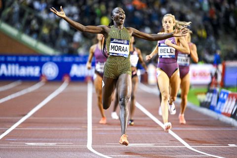 American sprint legend Justin Gatlin predicts tougher competition for Mary Moraa