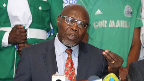 Gor Mahia chairman Ambrose Rachier blames Champions League woes on ‘low quality’ Kenyan league