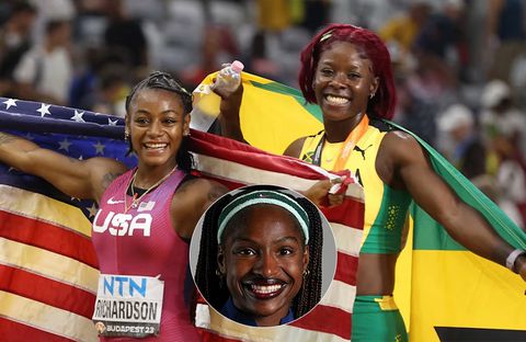 Sha'Carri Richardson's teammate 'Tee Tee' Terry on why USA-Jamaica sprint rivarly is 'healthy'