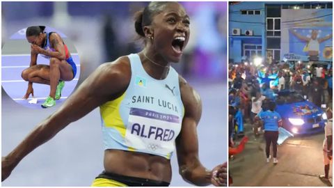 'That sucks' - Americans envy Sha'Carri Richardson slayer Julien Alfred after epic homecoming from Saint Lucia