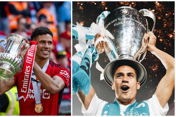 Raphael Varane hangs boots.