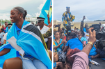 A picture worth a thousand words: Little girl's awe of Julien Alfred's Olympic medals ignites belief of Saint Lucia brewing more Olympians