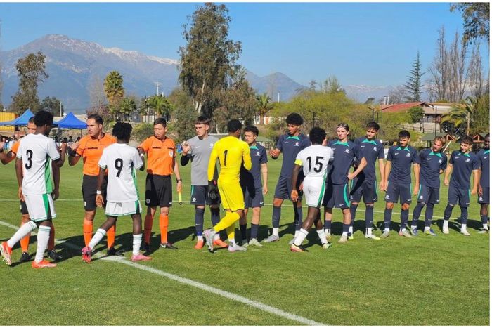 Young goalkeeper reacts to Flying Eagles debut milestone