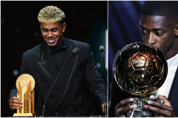 Dembele won the 2025 Ballon d'Or while Yamal finished in second place |Pulsesports.ng