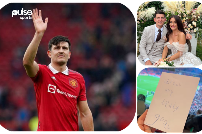 Maguire's daughter sends emotional message to dad