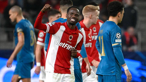 Super Eagles-eligible Alhassan Yusuf scores first UCL goal in Porto's thrashing of Antwerp