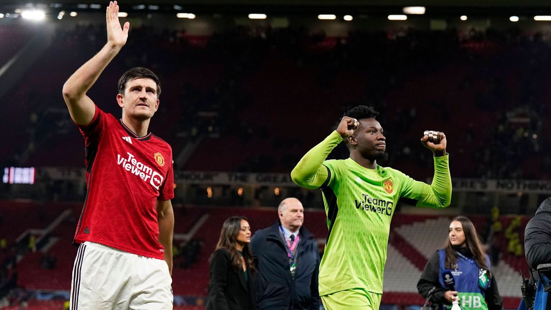 Onana and Maguire rescue Manchester United with win against Copenhagen, Champions League