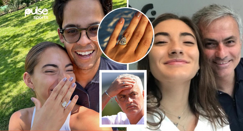 Jose Mourinho set to be father of the bride as daughter announces engagement