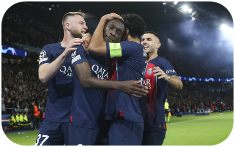 UCL: Ruthless PSG show superiority over Italian side as they thrash AC Milan and go top of the table
