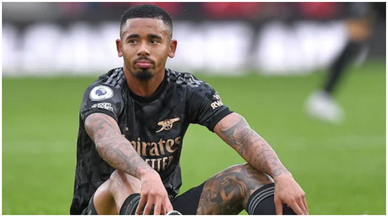 Gabriel Jesus has struggled with injuries for Arsenal this season