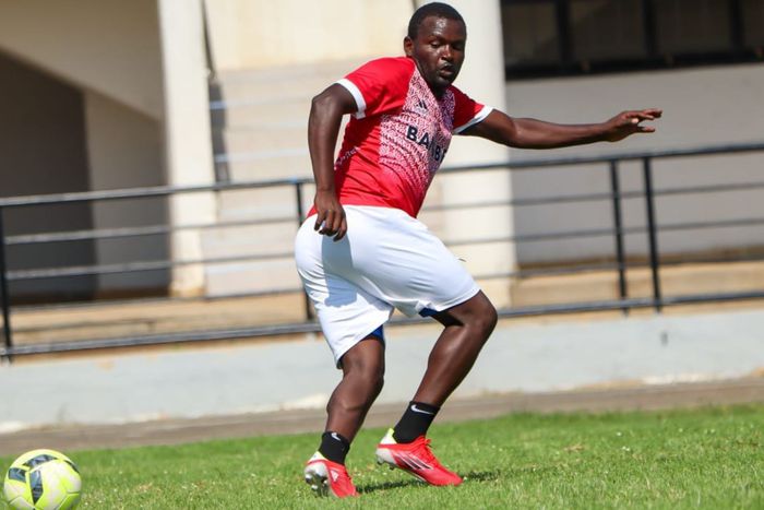 Shabana striker Enock Agwanda.