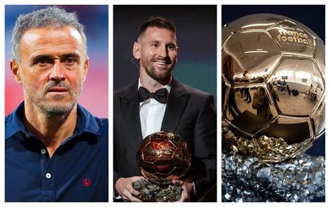 PSG boss Luis Enrique goes against Lionel Messi, picks Ballon d'Or winner