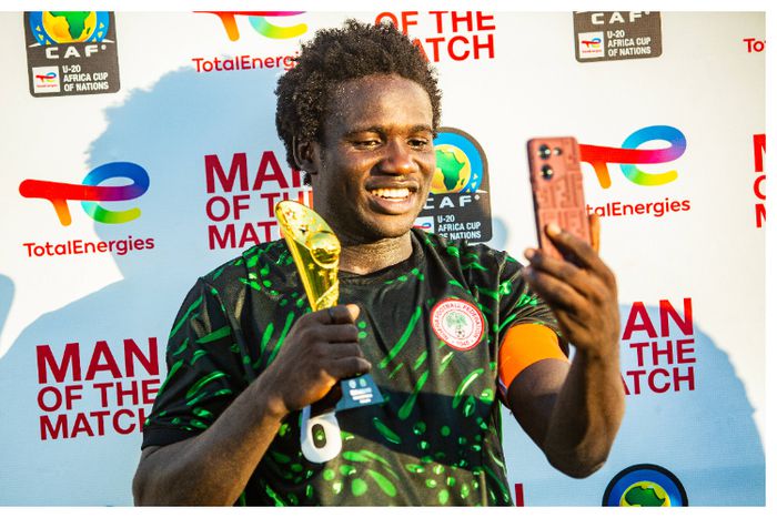 Flying Eagles star reacts to being selected for CAF Award