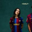 Barcelona stars Lamine Yamal and Aitana Bonmati in the GOLF jerseys | Barcelona