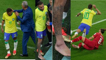 Brazil boss Tite confident Neymar will play despite swollen ankle