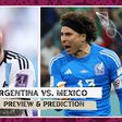 Argentina vs Mexico preview and prediction