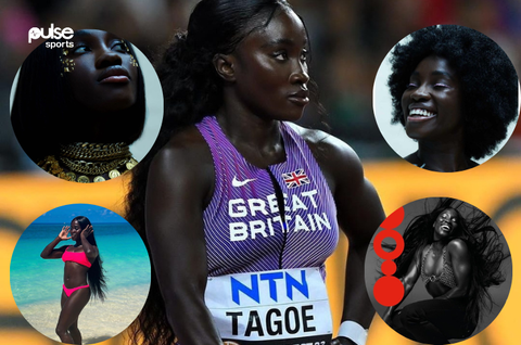 Annie Tagoe: The British sprinter and model who has got people captivated by her beautiful skin colour