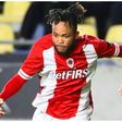 Chidera Ejuke in action for Royal Antwerp.