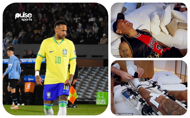 Video: Neymar Screaming In Pain As He Put In Work To Recover From ACL ...