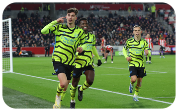 Brentford vs Arsenal: Kai Havertz sends Gunners top of the Premier League table with late winner