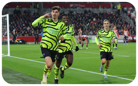 Brentford vs Arsenal: Kai Havertz sends Gunners top of the Premier League table with late winner