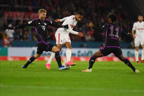 Kenyan winger features as FC Koln are downed by Harry Kane’s Bayern Munich