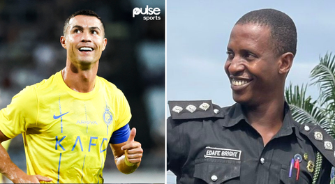 Show us CR7 World Cup — Fans react after Police PRO says Ronaldo is better than Messi
