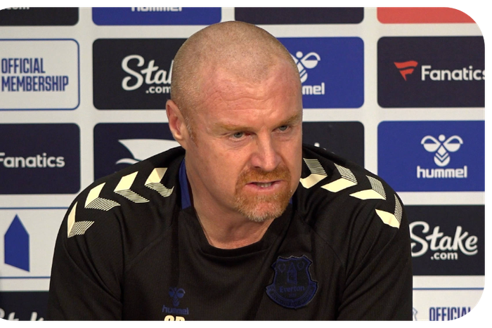 Sean Dyche not pleased with point deduction