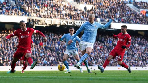 Liverpool deny Manchester City as Haaland makes Premier League history