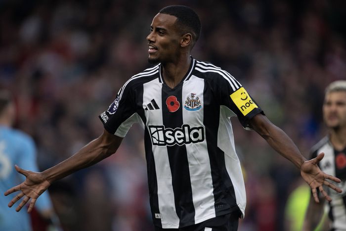 Newcastle United striker Alexander Isak (Credit: Imago)