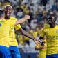 Al Nassr star Anderson Talisca celebrates with Cristiano Ronaldo and Sadio Mane | Imago