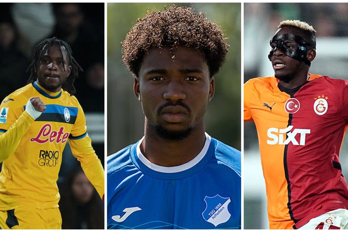 Naija Stars Abroad led by Ademola Lookman and Osimhen.