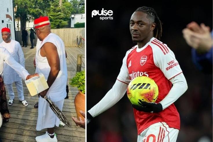 Eberechi Eze: Arsenal and England star once trained with the Super Eagles